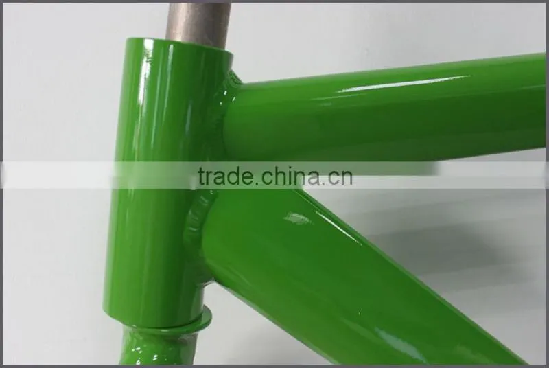 Muti-colors OEM 700C racing fixie bike aluminium fixed gear frame profile