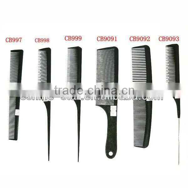 carbon cutting comb for hair salon