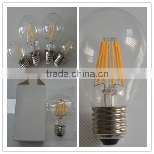 2015 new style best selling top quality G125 4W led filament light vintage bulb with CE ROHS