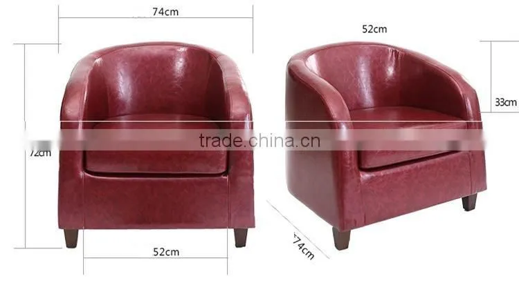 New design Single pu sofa Y031