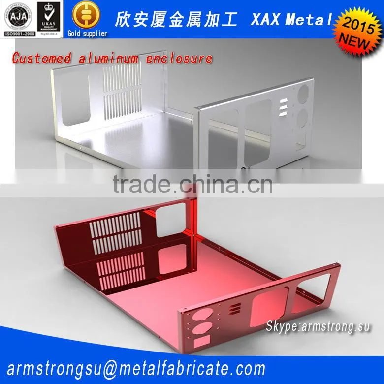 XAX001AB Customized professional OEM/ODM newest sheet aluminum box,plate aluminum box