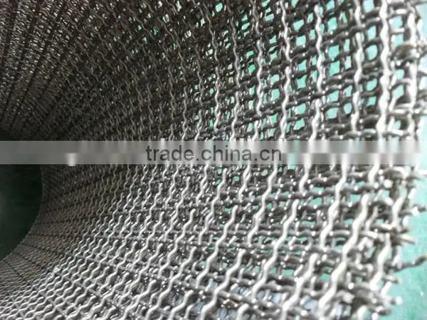 China reinforced crimped wire mesh price