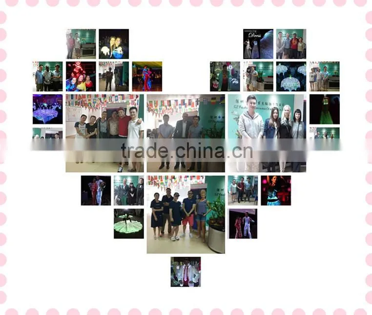 luminescent glow in the dark material shiny polyester fiber optics fabric
