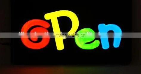 Wholesale China Low Price Led Open Neon Signboard