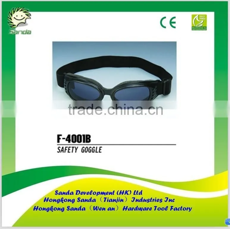 CE approved uv protection safety goggles