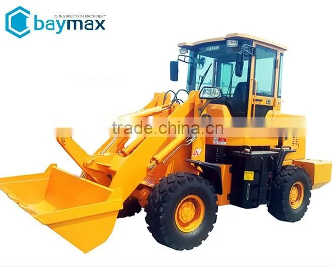Mini front end self garden loader