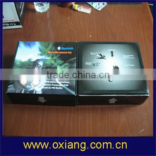 Bluetooth motorcycle helmet headset with fm radio for motorcycle