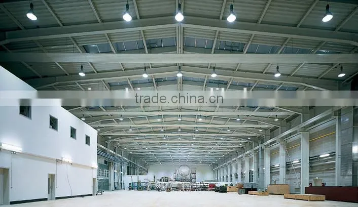 80w ip65 aluminum alloy frosted glass cover high bay light