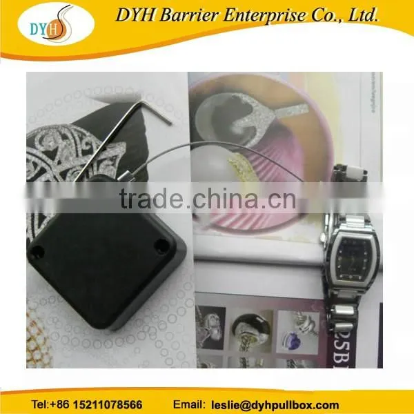 China wholesale security retractable cable anti-theft pull box,Phone anti-theft retractable display pull box