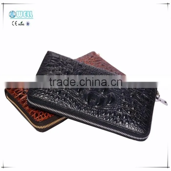 2016 Men Fashion Genuine Leather Short Wallet 100% Real Leather Purse
