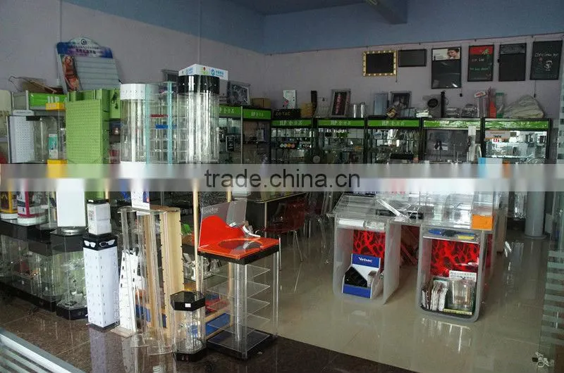 JLP factory outlet acrylic clutch bag display