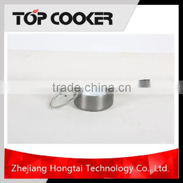 pressed aluminum high temperature coating milk pan