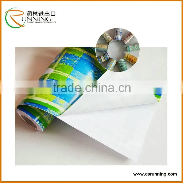 Decorative and protective vinyl arts and crafts wallpaper border