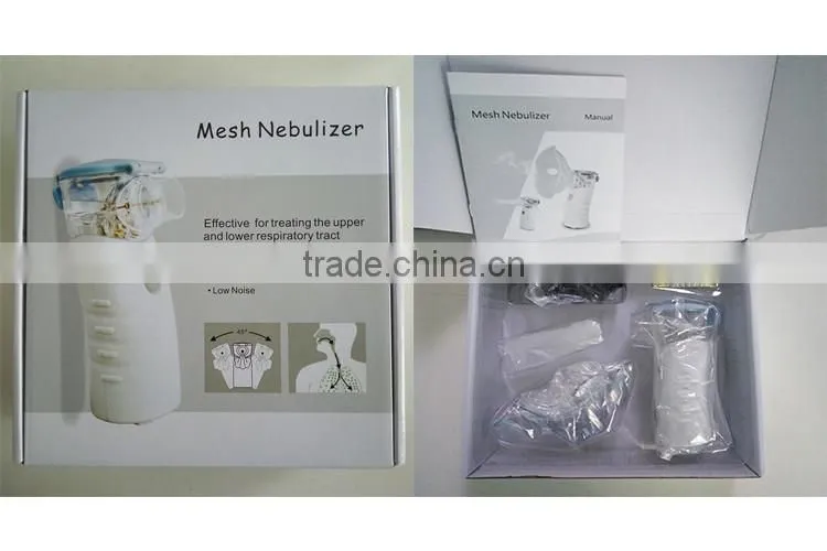 Less than 5 um Atomized Particle Home Use Nebulizer Treatment Equipment Aerosol Nebulizer Machine Price