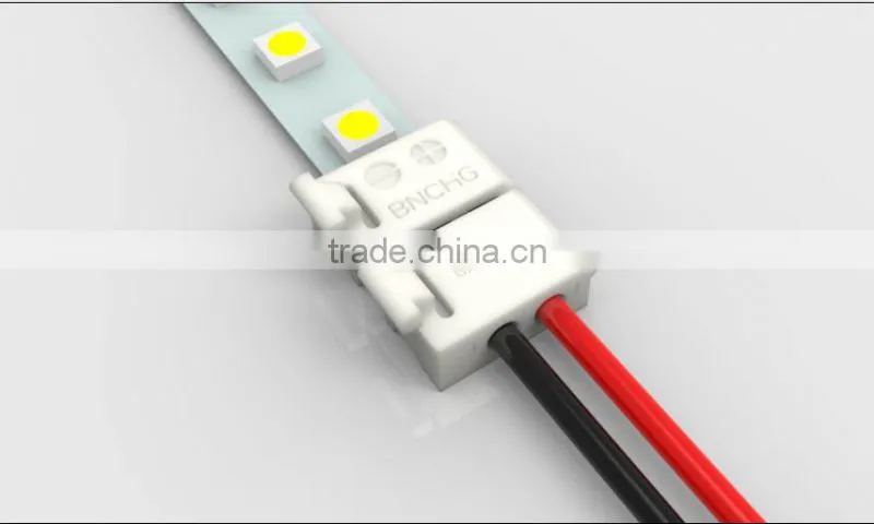 Patented Push Connector for Flexible LED Strip 5050/3258 10mm