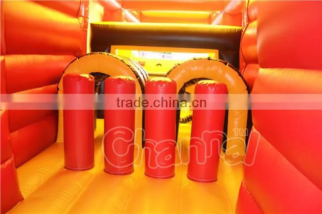 Best quality inflatable car combo /mini combo jumper/combo and obstacle