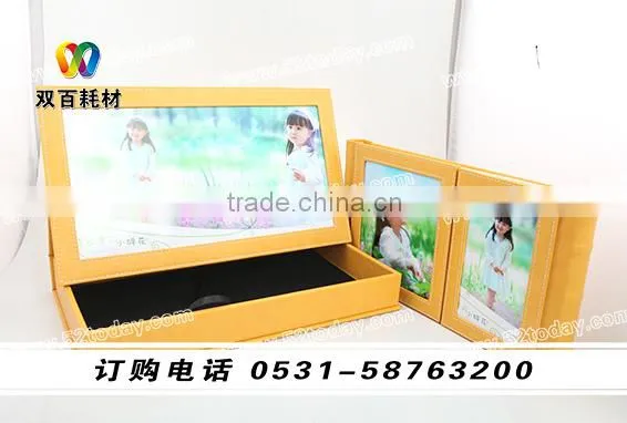 cheap price baby PU photo album cover design with case China most professional manufacture
