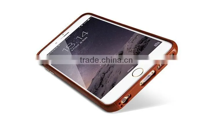 Luxury Genuine Leather Case For Apple iPhone 6 6S Plus Ultra Thin Mobile Phone Back Cover For iPhone6 4.7 5.5 Inch