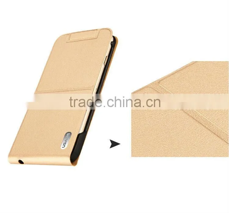 USAMS Up down flip stand case for iphone 6