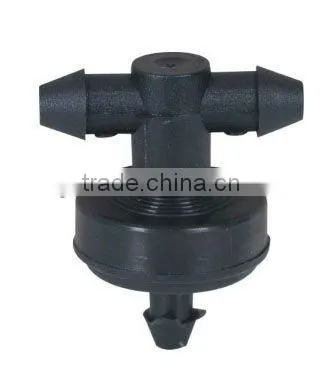 plastic pressure compensating water irrigation dripper