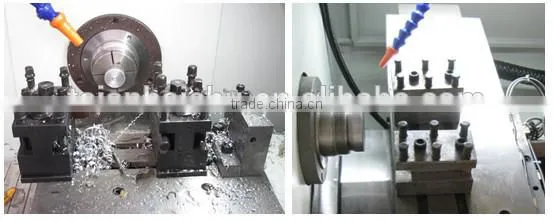CK0640A Miniature and Small CNC Lathe Manufacture with tailstock and turret