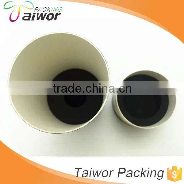 Guangzhou Taiwor elegant round cardboard gift box for powderpuffs