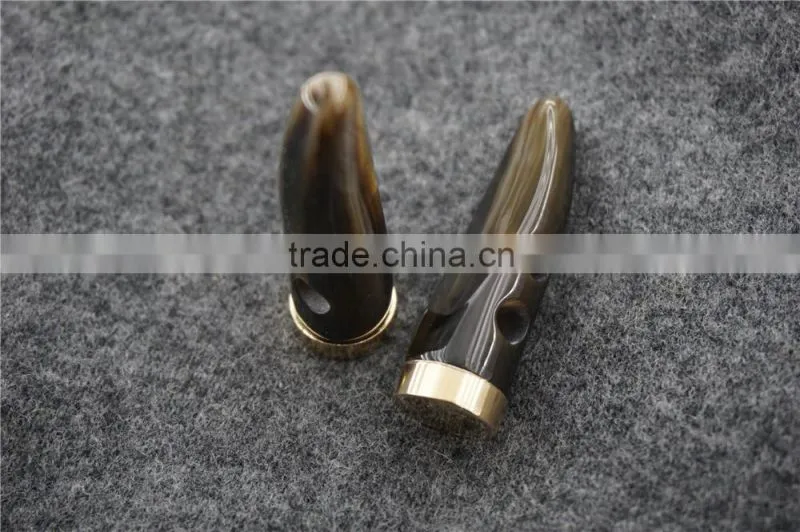 fashion metal bottom cafe horn button