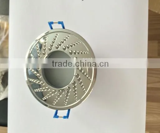 chrome color water proof lamp holder for mr16 base