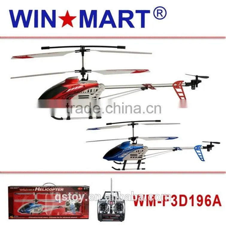 FACTORY PRICE!F3D196A Remote control large helicopter 3 channel with lights