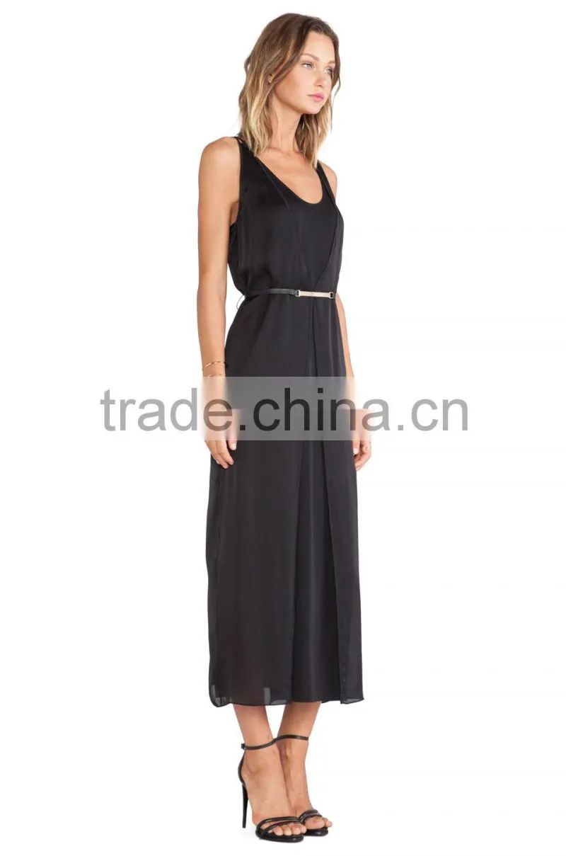 women maxi dress 100% Silk Material and Adults Age Group fancy maxi dress long