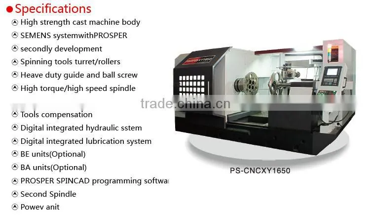 cnc threading lathes machine metal spinning machine (PS-CNCSXY A Graphite CNC Machining centre )