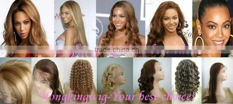 blonde color wholesale brazilian hair full lace wig
