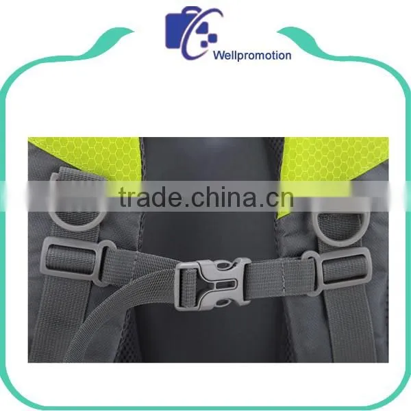 Large polyester oem travel backpack bag