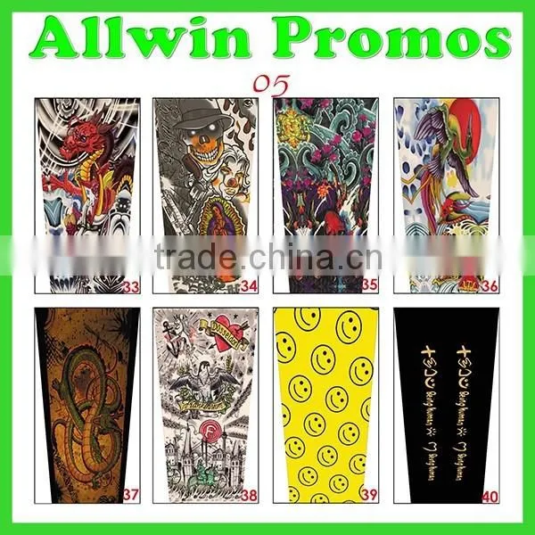 Tattoo Seamless Custom Logo Printed Fashion Arm Sleeves