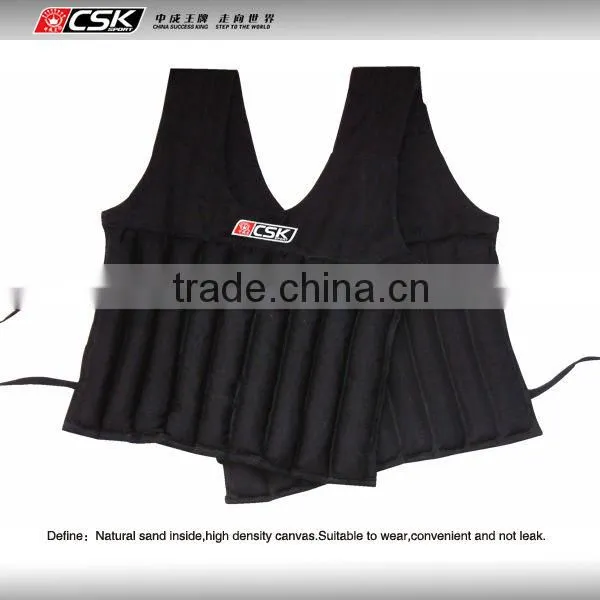 Strapped Unfilled adjustable sand Weight Vest