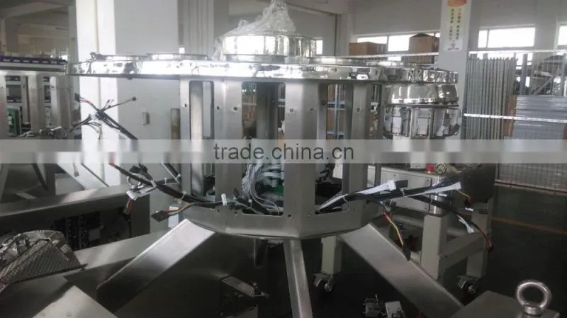 Good quality grain/cookies/potato chips/popcorn/candy/chocolate/puffy food 14 head multihead weigher