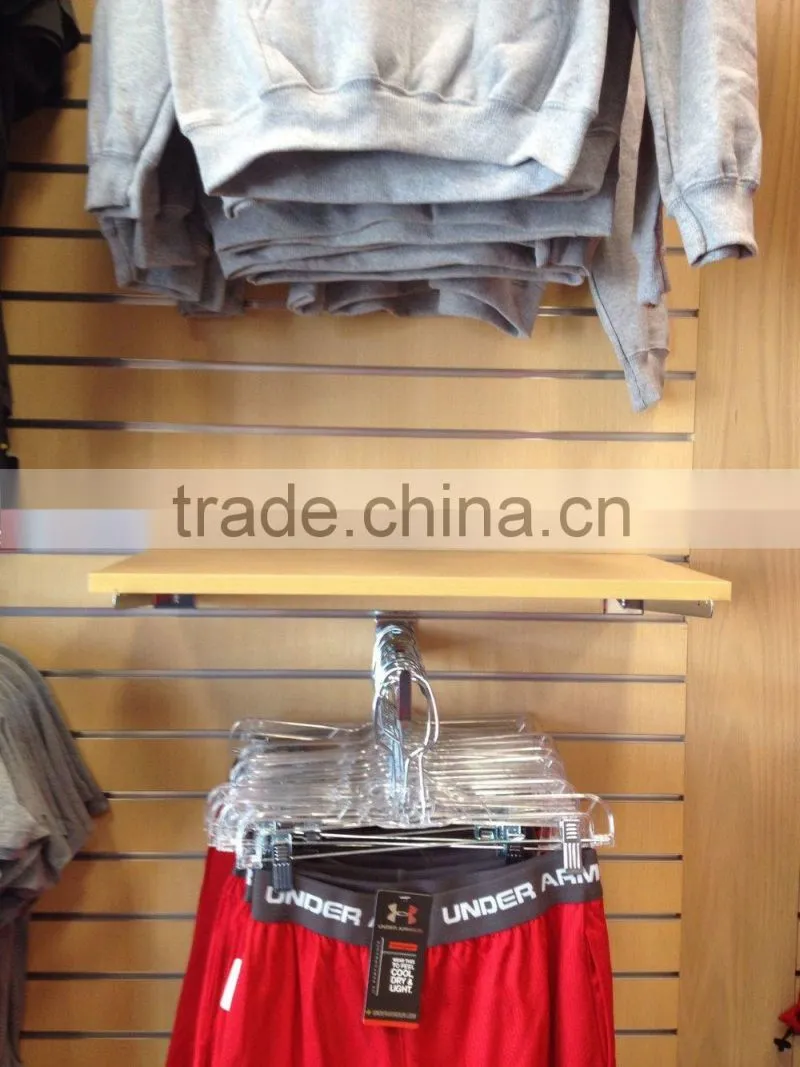 18mm Slat board with hooks and aluminum strips manufacturers from Shandong