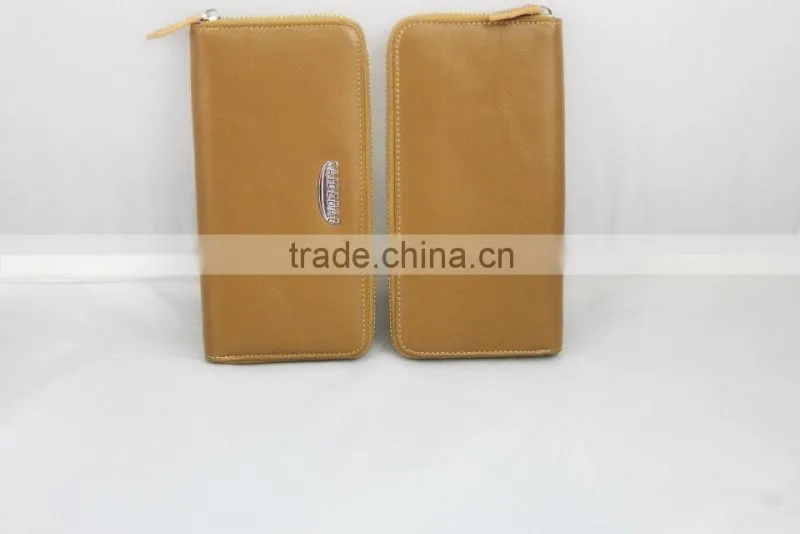 hot sale promotional business men's leather wallet