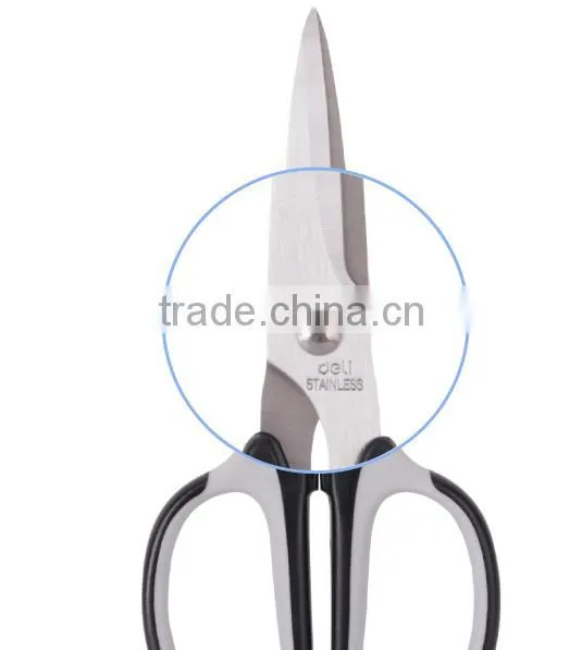 Deli Stainless steel big scissors for Office Supply Model 6001 blue
