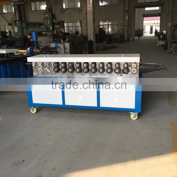 simple operation TDF square duct flange making machine