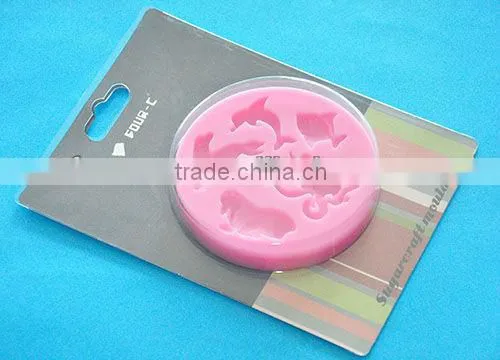 Sea Creatures silicone moulds for sugar art,mold decorating,craft mould