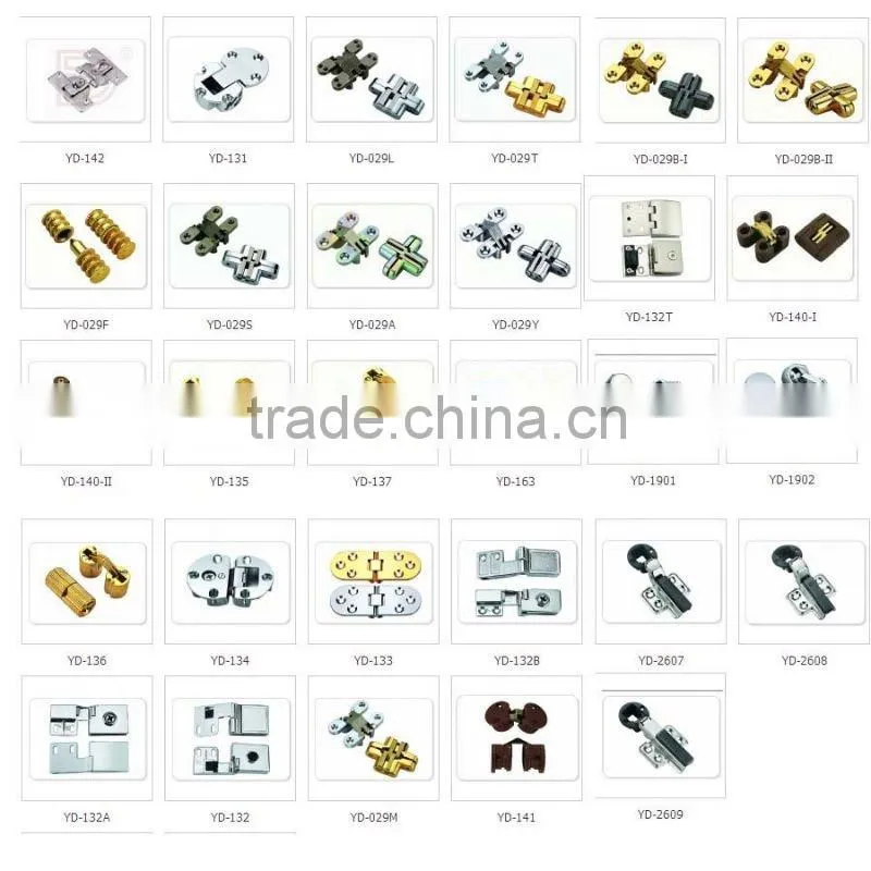 Wood Glass Door Hinge