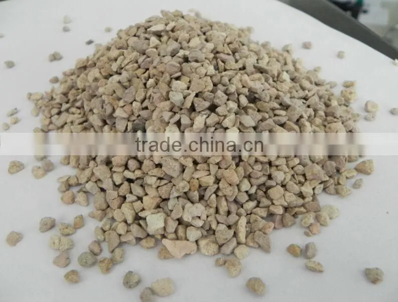Natural zeolite granular for water treatment feed additives