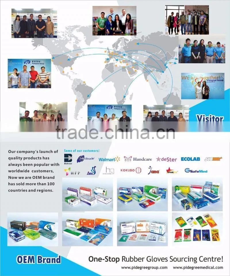 Examination gloves malaysia surgical latex glove