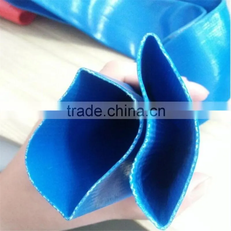 6 inch pvc irrigation layflat hose/6 inch lay flat hose