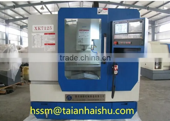 machine for making metal molds XK7125 cnc milling machine