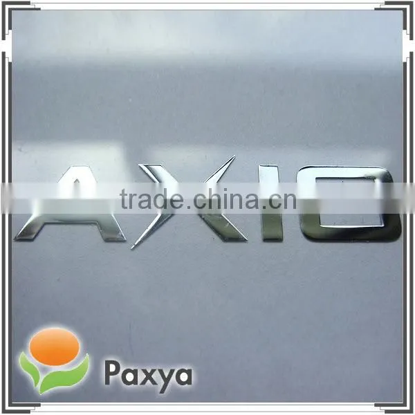 Custom individual gold thin nickel electroformed sticker