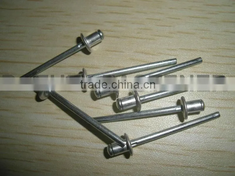 Aluminum steel blind rivets