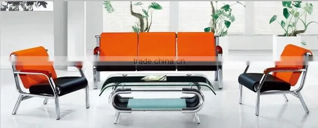 TZ-B01 Metal Frame Waiting Sofa for Office Reception