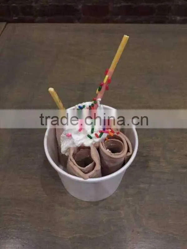 2015 new arrival factory supply fried yogurt fruit ice cream machine